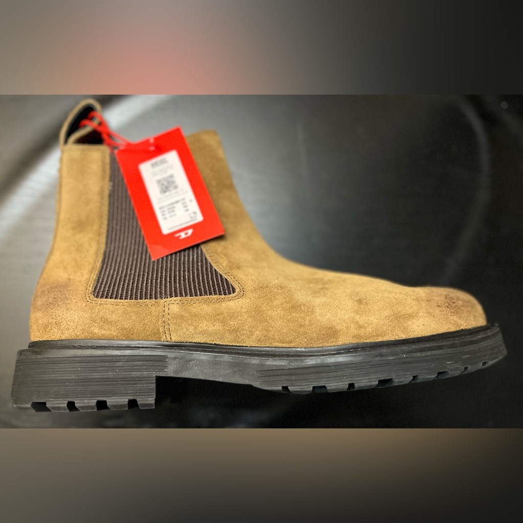 Diesel Brown Chelsea Boots(Brand New)